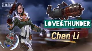 Tacticool: Lv50 Chen Li EMP+Landau Cannon🌬🍃