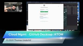 Cloud Management - GitHub Desktop and ATOM Editor