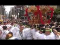 令和５年　湯島祭『湯島天満宮例大祭』本宮神輿町内渡御　迫力満点！