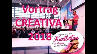 CREATIVA Dortmund 2018.Mein Vortrag zu DIY Knetbeton das Original