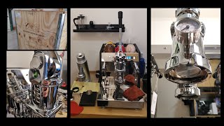 ACS Evo Leva Espresso Machine detailed unboxing