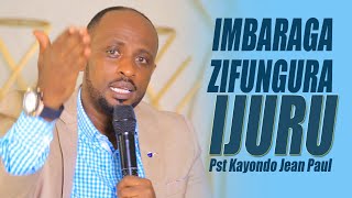 NGIKI IKIZAGUTABARA muri IBI BIHE BIRUHIJE/Igituma IMANA ikora MU BUZIMA BWAWE/Pst Kayondo Jean paul