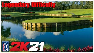PGA Tour 2K21 - TPC Sawgrass (Legendary Difficulty)