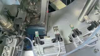 Best Price Fully Automatic USB Data Cable Soldering Machine Wire Welding Machine Stripping #cable