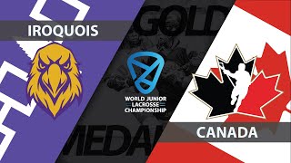 2019 WJLC | Iroquois vs Canada - Gold Medal Game 13