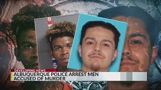 Albuquerque police arrest 2 men accused of murder