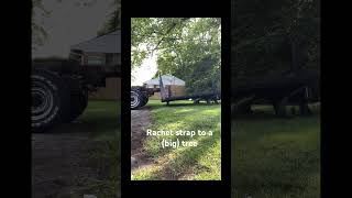 How to remove a flatbed from a truck #75gmc #squarebody #funny