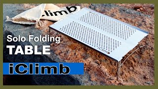 ICLIMB - BACKPACKING FOLDING TABLE