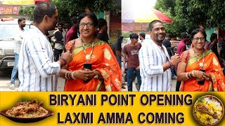 BIRYANI POINT OPENING LAXMI AMMA COMING | SAI | KANAKAM  | SHANVI ENTERTAINMENTS