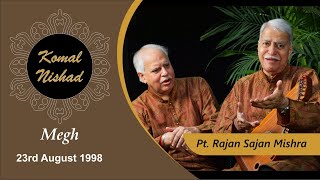 Raag Megh | Pt Rajan Sajan Mishra| Hindustani Classical Vocal | Komal Nishad Baroda|Part 4/6