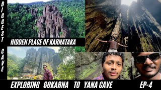 Exploring Yana Cave | Karnataka | Travel Vlog | EP-4 | #travelvlog 4K