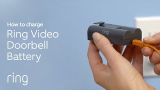 How to Charge Your Ring Video Doorbell 2 Battery (Simple) | Ring