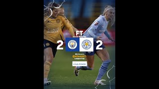 Manchester City v Leicester City | Full Match | FA Women's Continental Tyres League Cup| 22 Nov 2023