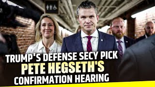 Senate Armed Services Committee | Trump's Defense Secy pick Pete Hegseth's confirmation hearing