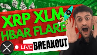 🚨 LIVE XRP, XLM, HBAR, FLARE - BIGGEST BREAKOUT IN CRYPTO?! 🚀 $10 XRP TARGET?! | SENSEI CRYPTO 🔥