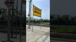 Indara Junction Railway Station | Indara Junction #indarajunction #indara #indianrailways #train 🥰❣️