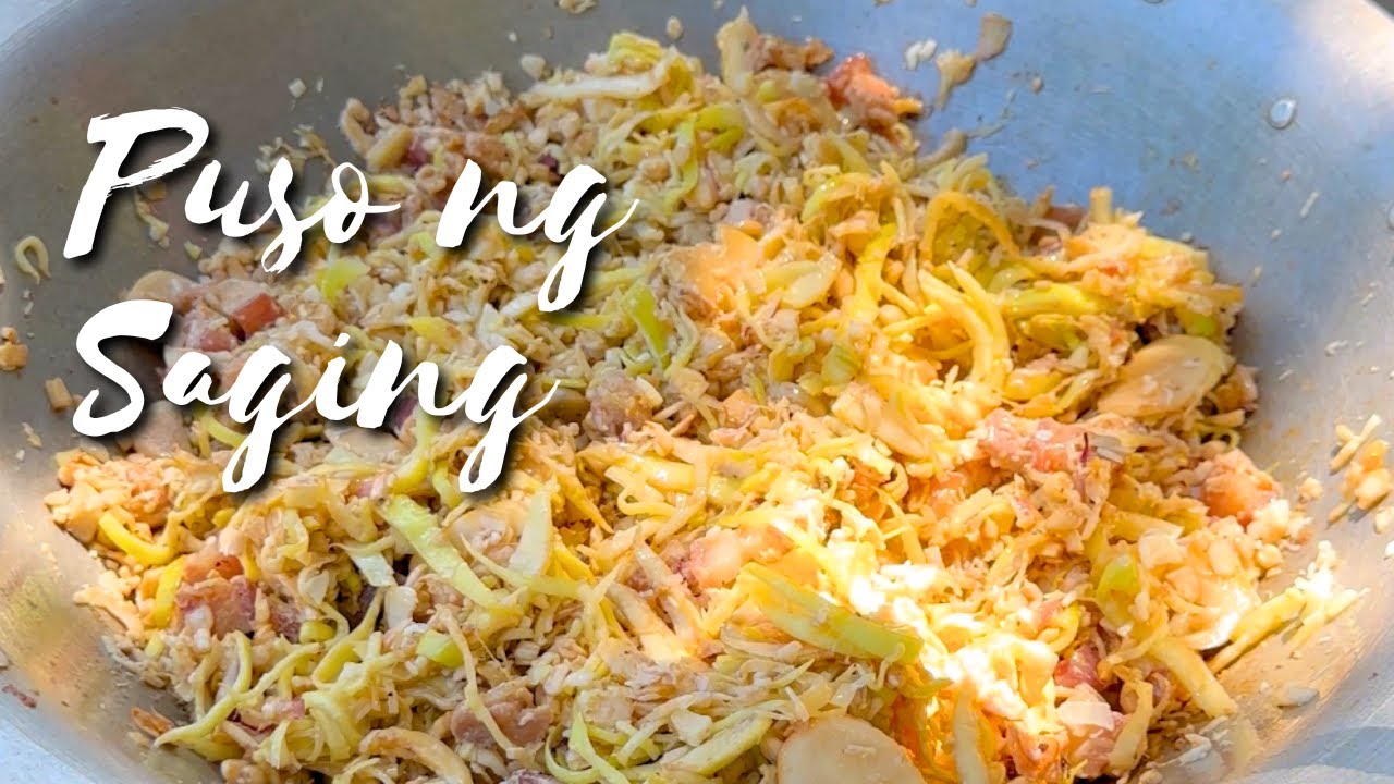 Sisig Puso Ng Saging | Banana Blossom | Kusinela - YouTube