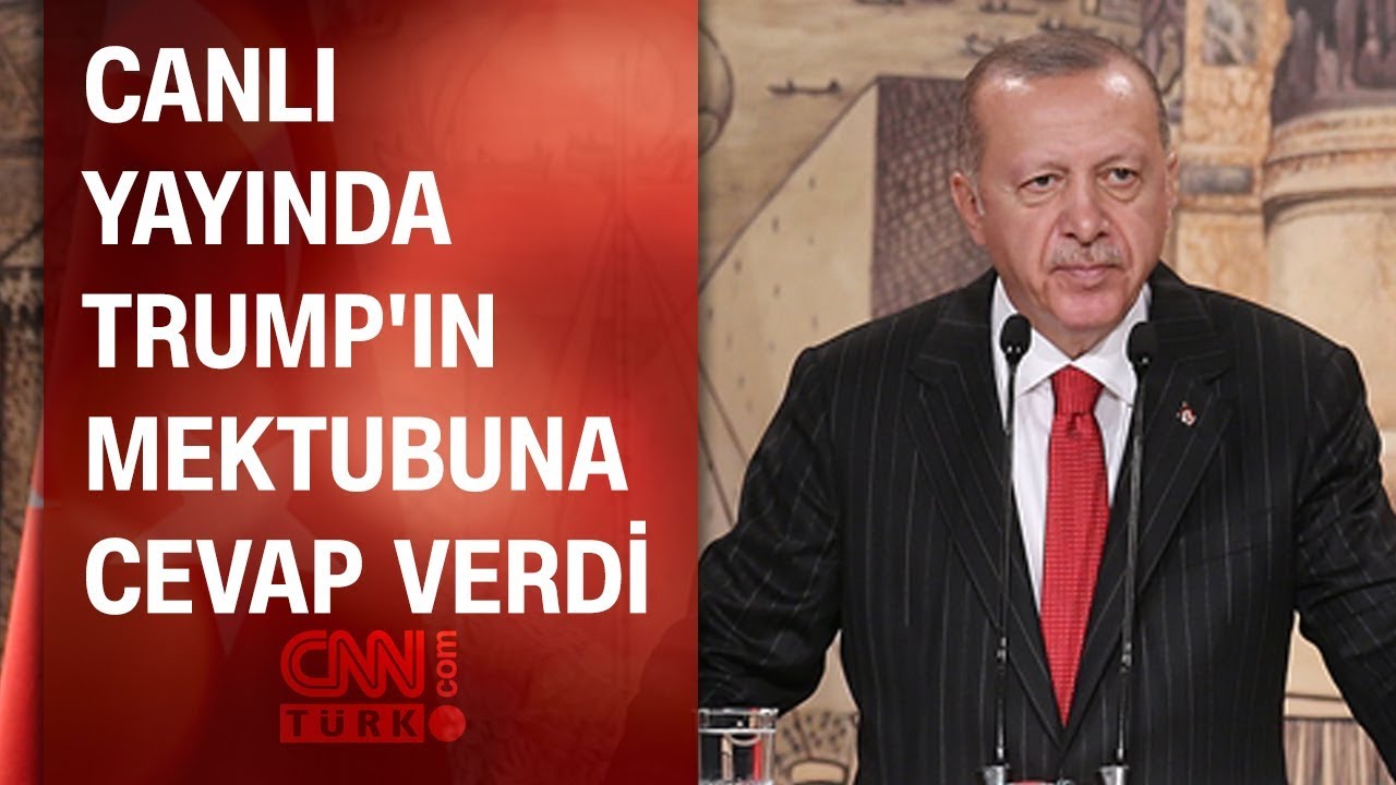 Cumhurbaşkanı Erdoğan'dan Trump'ın Mektubuna Cevap - YouTube