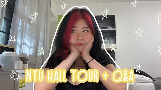 ✨NTU hall 8 room tour + Q\u0026A! 🏠📒