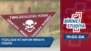 Füzulidə İki Nəfər Minaya Düşüb