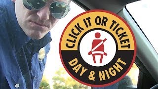 Click It or Ticket: Get Ready for Seat Belt Checkpoints! (Don't cops have better things to do?!)