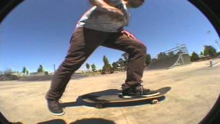 Joseph Huerta Nollie hardflip trick tip.