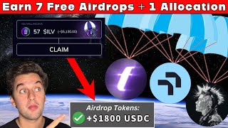 Earn 7 Free Airdrops + 1 Airdrop Allocation Now Live - DO THIS NOW