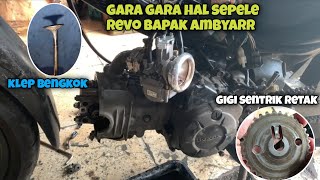 Perhatikan hal ini kalau gak mau ambyarr‼️Revo koprasi makin gacor suaranya boss‼️pake knalpot HMR