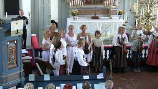 Spel i Östra Torp kyrka - Smyge Spelmansstämma 2009