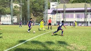 U13傑志Kitchee Lung Moon vs 屯門Tuen Mun@Pt 1@Jockey Club Youth Football League@12.10.24