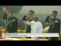 president pays floral tribute to mahatma gandhi at the raj ghat on his death anniversary.