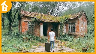 After Divorce, Single Dad Renovates Dilapidated House and Lives a New Life with His Child