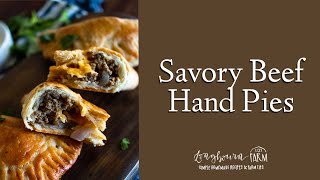 Savory Hand Pie Recipe | Beef Hand Pie