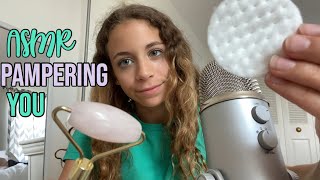 ASMR Pampering You🧖‍♀️💅 personal attention ~ up close~ relaxing