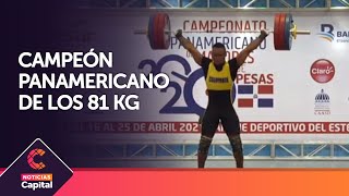 Santiago Rodallegas es el campeón panamericano de los 81kg