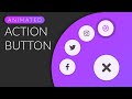 Animated Social media floating action button // Speedrun // HTML & CSS Tutorial
