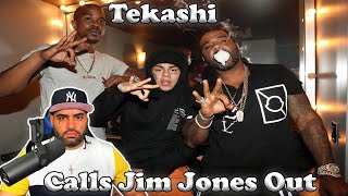 TEKASHI 69 CALLS JIM JONES A SNITCH ON CLUBHOUSE WITH WACK 100 | THE DOLLACAST