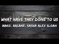 Mako, Arcane, League of Legends, Grey, Sasha Alex Sloan - What Have They Done To Us (Lyrics)