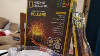 Build Your Own VOLCANO, National Geographic kit