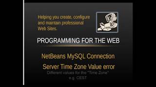 How to Fix NetBeans MySQL Time Zone Connection Error