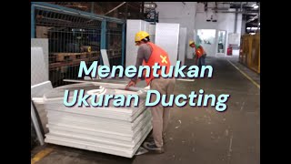 Menentukan Ukuran Ducting - Equal Friction Method