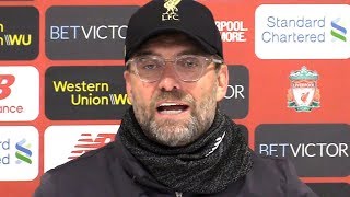 Passionate Speech From Jurgen Klopp On The Outside Pressures Of The Title Race
