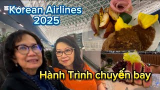 Hành Trình về VN bằng Korean Air line (prestige)@minahongminhfamilycuocsong3869