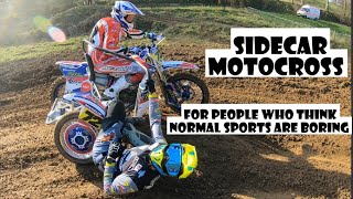 700cc 2-stroke Sidecarcross action, Sidecar motocross, WSP,  Zabel, WSC