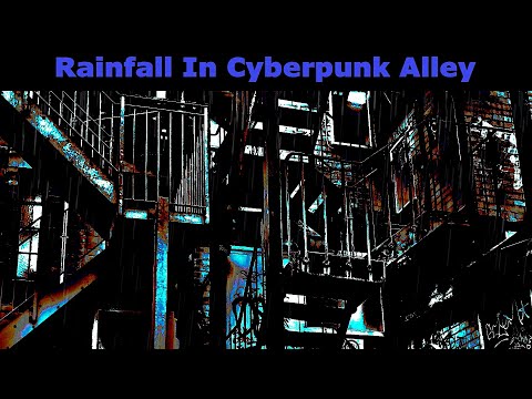 Rain In Cyberpunk Alley – Feelings Of Dystopia