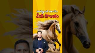 అత్యంత అందం వేగం వీడి సొంతం Akhal-Teke #shorts