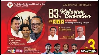 DAY 03 | 83rd KOTTAYAM CONVENTION - 2022 | IPC KOTTAYAM DISTRICT | KAHALAM NETWORKS