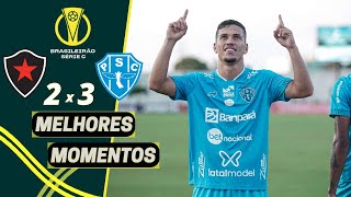 Botafogo-PB 2 x 3 Paysandu | Melhores Momentos (COMPLETOS) | Série C 2023