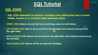 33. Sql Joins SQL MySQL Malayalam Tutorial