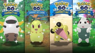 LOS COMMUNITY DAY DE LA NUEVA TEMPORADA